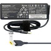 شارژر لپتاپ لنوو 20V 4.5A سوکت USB