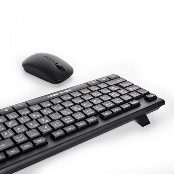 کیبورد و ماوس بیسیم میکاسو مدل KB-C019